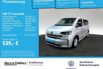 VW T7 Caravelle Gebrauchtwagen