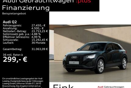 Audi Q2 Gebrauchtwagen