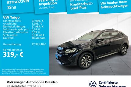 VW Taigo Gebrauchtwagen