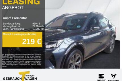 Cupra Formentor Gebrauchtwagen