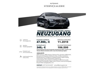 Mercedes-Benz E 53 AMG Gebrauchtwagen