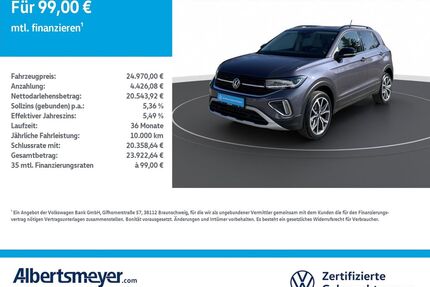 VW T-Cross Gebrauchtwagen