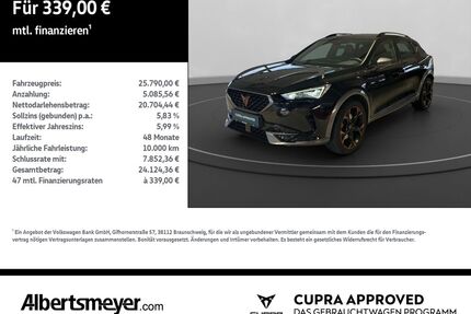 Cupra Formentor Gebrauchtwagen