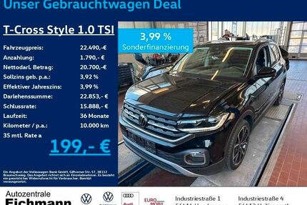 VW T-Cross Gebrauchtwagen