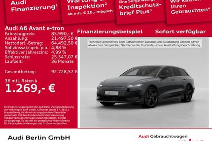 Audi A6 e-tron Gebrauchtwagen