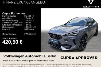 Cupra Formentor Gebrauchtwagen