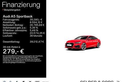 Audi A5 Gebrauchtwagen