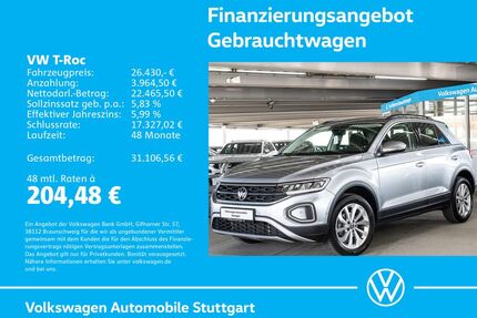 VW T-Roc Gebrauchtwagen