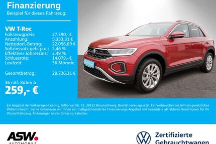 VW T-Roc Gebrauchtwagen