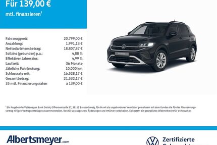 VW T-Cross Gebrauchtwagen