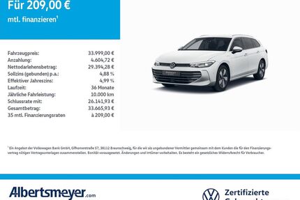 VW Passat Variant Gebrauchtwagen