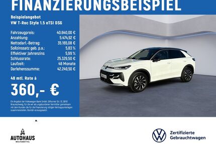 VW T-Roc Gebrauchtwagen
