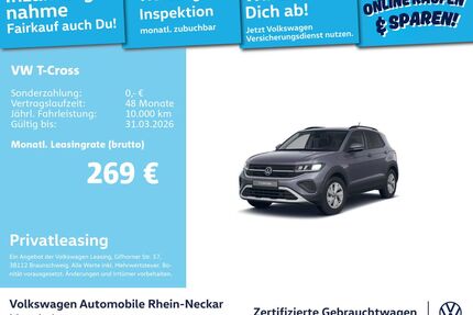 VW T-Cross Gebrauchtwagen