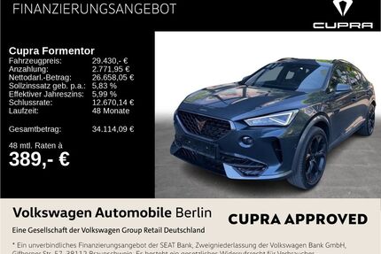 Cupra Formentor Gebrauchtwagen
