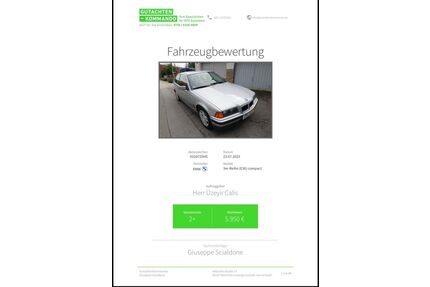 BMW 316 Gebrauchtwagen