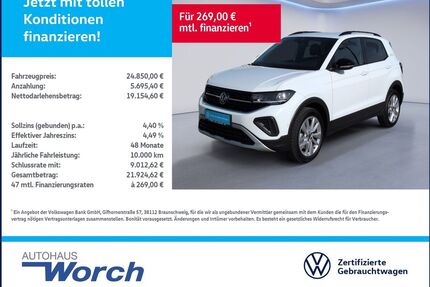 VW T-Cross Gebrauchtwagen