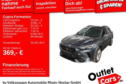 Cupra Formentor Gebrauchtwagen