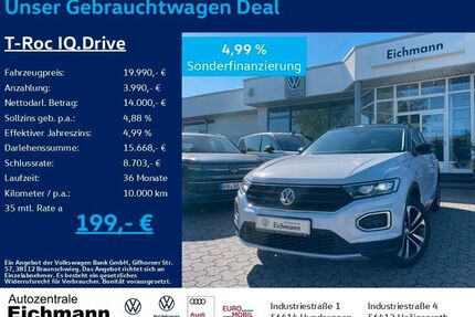 VW T-Roc Gebrauchtwagen