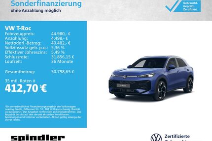 VW T-Roc Gebrauchtwagen
