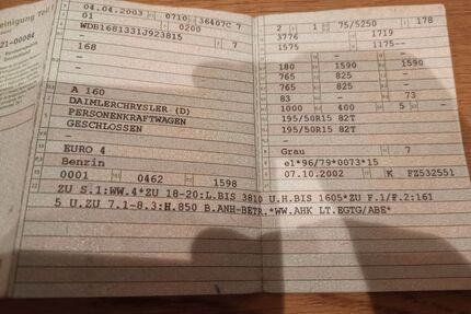 Mercedes-Benz A 160 Gebrauchtwagen