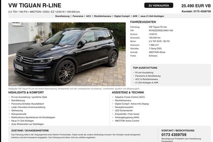 VW Tiguan Gebrauchtwagen