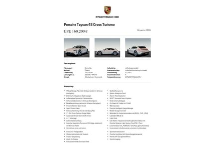 Porsche Taycan Gebrauchtwagen