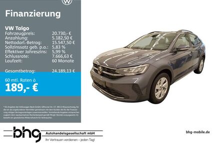 VW Taigo Gebrauchtwagen