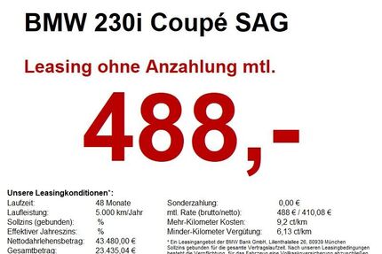 BMW 230 Gebrauchtwagen