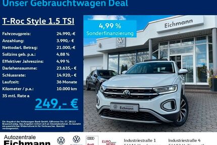 VW T-Roc Gebrauchtwagen