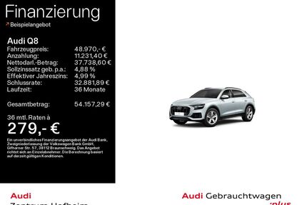 Audi Q8 Gebrauchtwagen