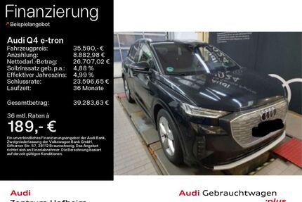 Audi Q4 e-tron Gebrauchtwagen