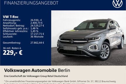 VW T-Roc Gebrauchtwagen