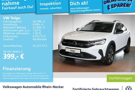 VW Taigo Gebrauchtwagen