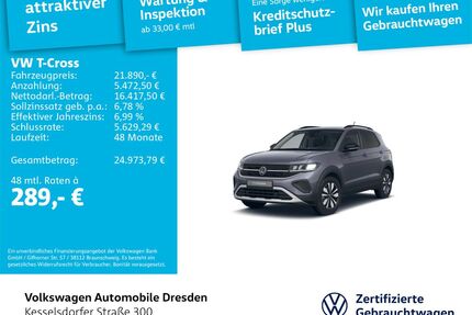 VW T-Cross Gebrauchtwagen