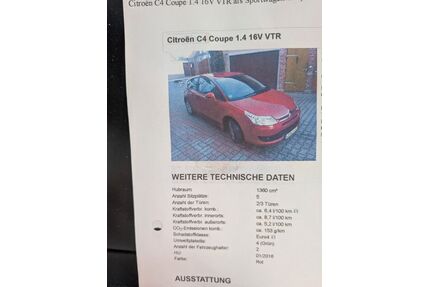 Citroen C4 Gebrauchtwagen