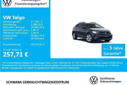 VW Taigo Gebrauchtwagen