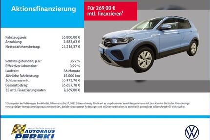 VW T-Cross Gebrauchtwagen