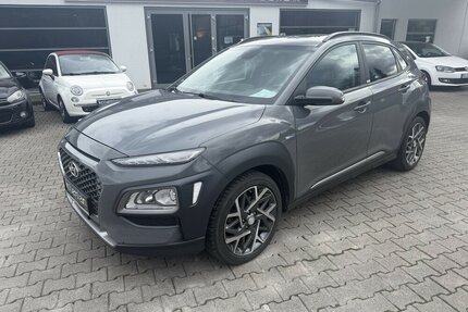 Hyundai Kona 1.6 GDI Hybrid*Navi,Teilleder,Kamera,Top* Gebrauchtwagen