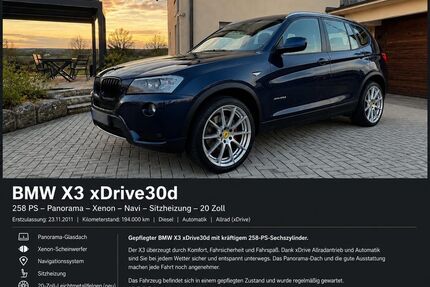 BMW X3 Gebrauchtwagen