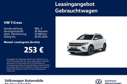 VW T-Cross Gebrauchtwagen
