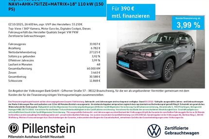 VW Tayron Gebrauchtwagen