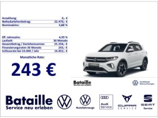 VW T-Cross Gebrauchtwagen