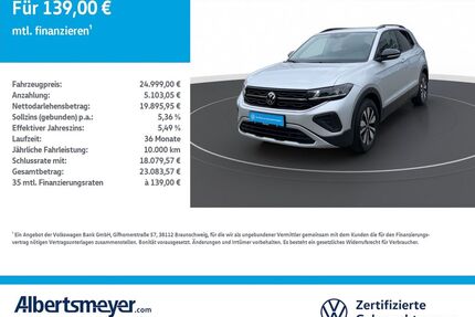 VW T-Cross Gebrauchtwagen