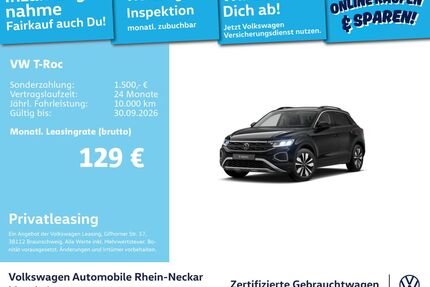 VW T-Roc Gebrauchtwagen