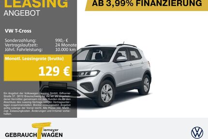 VW T-Cross Gebrauchtwagen