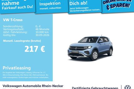 VW T-Cross Gebrauchtwagen