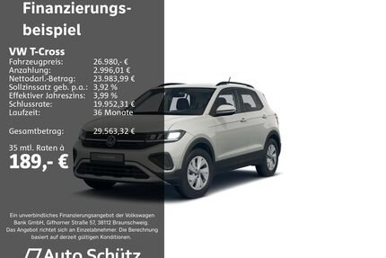 VW T-Cross Gebrauchtwagen