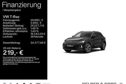 VW T-Roc Gebrauchtwagen
