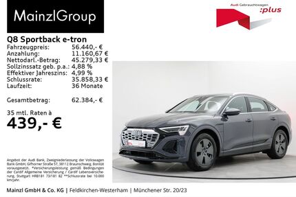 Audi Q8 e-tron Gebrauchtwagen