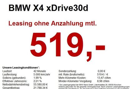 BMW X4 Gebrauchtwagen